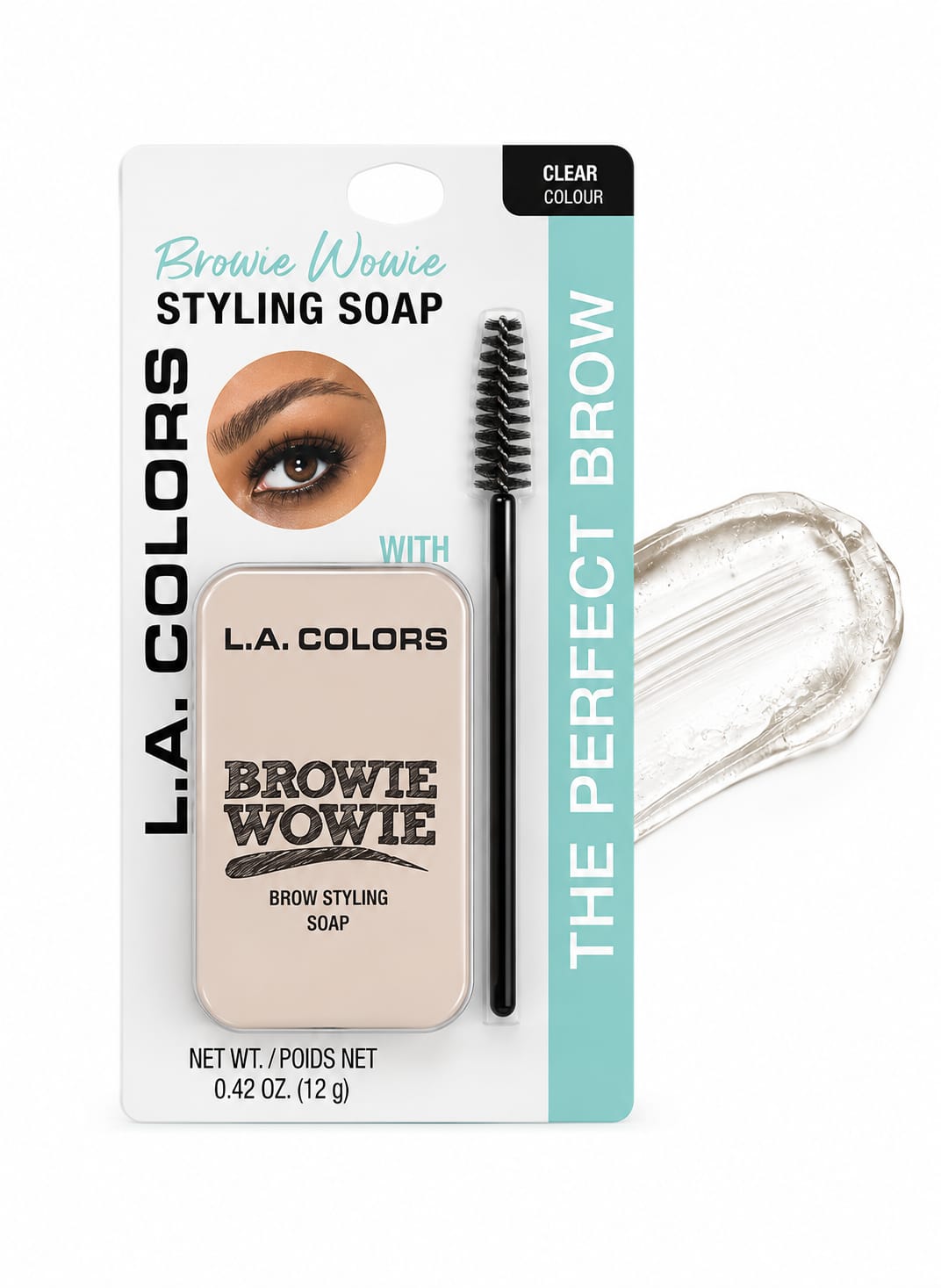 L.A. Colors Browie Wowie Brow Styling Soap (Clear) | 12g