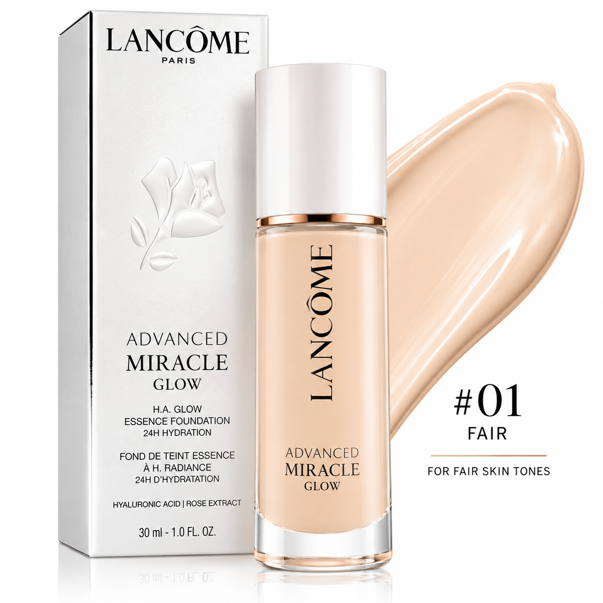 Lancome advance miracle glow foundation
