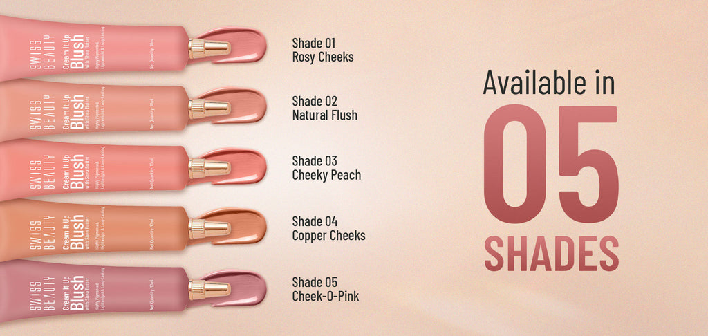 Swiss beauty cream blush cheek-o-pink