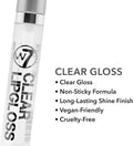 W7 clear gloss