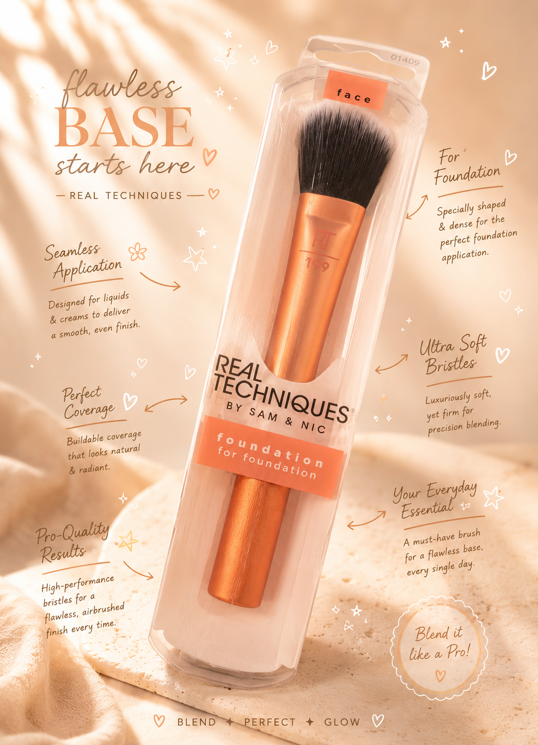 Real Technique foundation brush